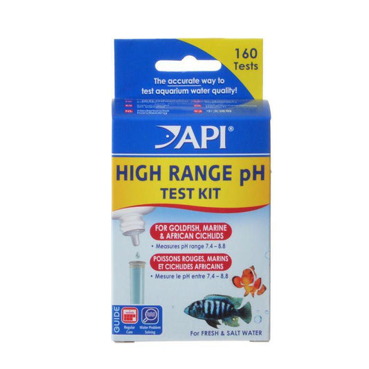 API pH High Range Test Kit FW & SW-Fish-API-160 Tests-