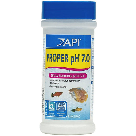 API Proper pH Adjuster for Aquariums-Fish-API-pH 7.0 - 250 Gram Jar-