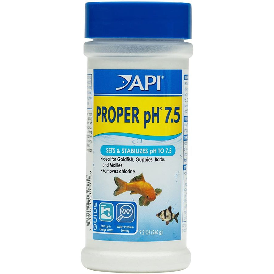 API Proper pH Adjuster for Aquariums-Fish-API-pH 7.5 - 260 Gram Jar-