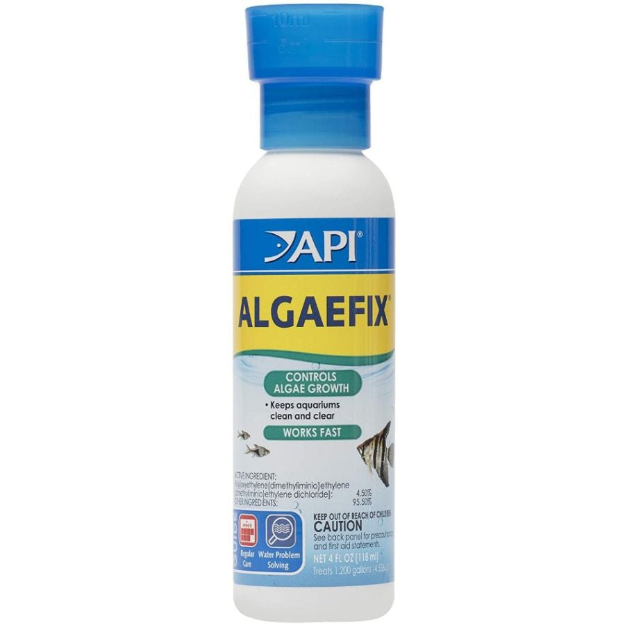 API AlgaeFix for Freshwater Aquariums-Fish-API-4 oz-