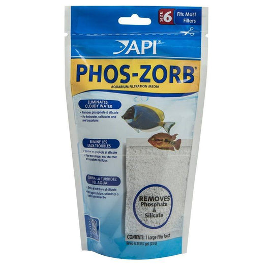API Phos-Zorb for API Nexx & Rena Smartfilter-Fish-API-Size 6 - 5.25 oz - (Treats 55 Gallons)-