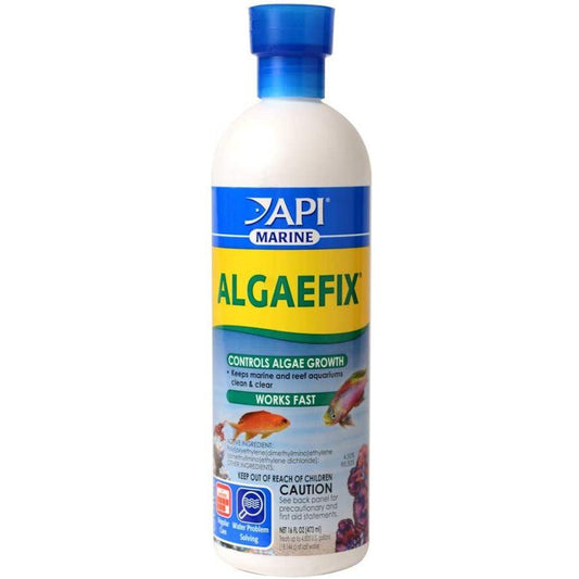 API AlgaeFix for Marine Aquariums-Fish-API-16 oz-