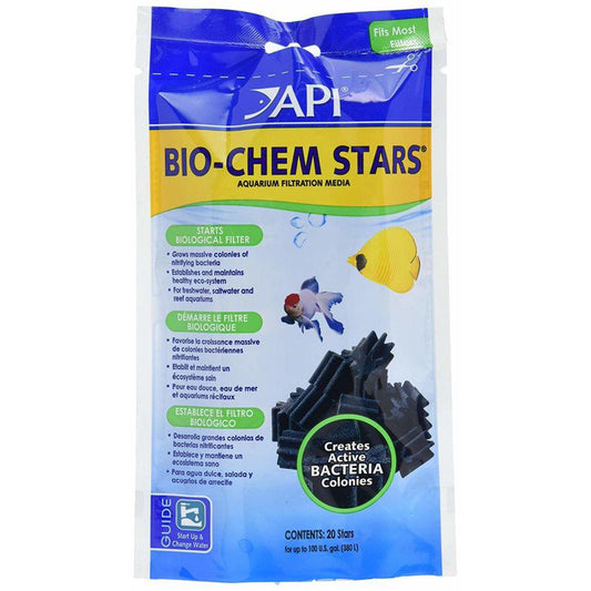Rena API Bio Chem Stars-Fish-API-20 Pack-