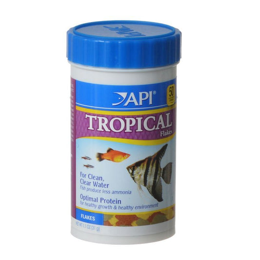 API Tropical Premium Flake Food-Fish-API-1.1 oz-