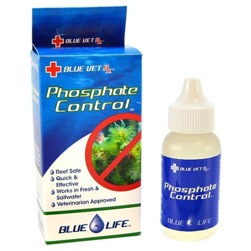Blue Vet Phosphate Control-Fish-Blue Life-1 oz-