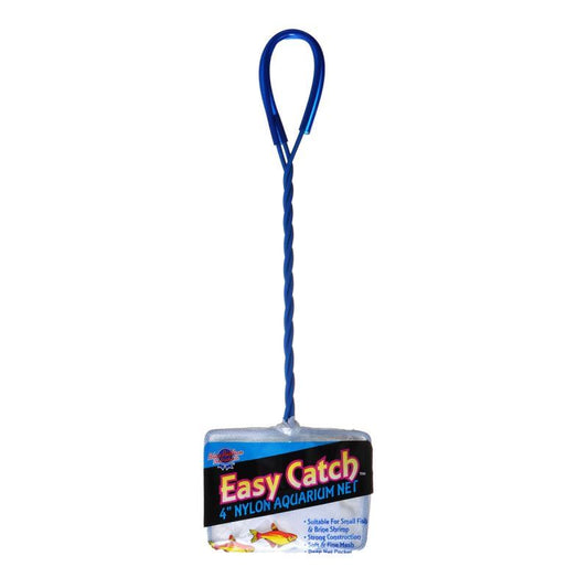 Blue Ribbon Easy Catch Fine Mesh Fish Net-Fish-Blue Ribbon Pet Products-4" Wide Net-