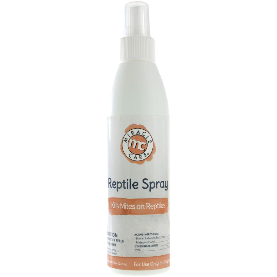 Miracle Care Reptile Spray - Kills Mites on Reptiles-Reptile-Miracle Care-8 oz-