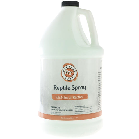 Miracle Care Reptile Spray - Kills Mites on Reptiles-Reptile-Miracle Care-1 Gallon-