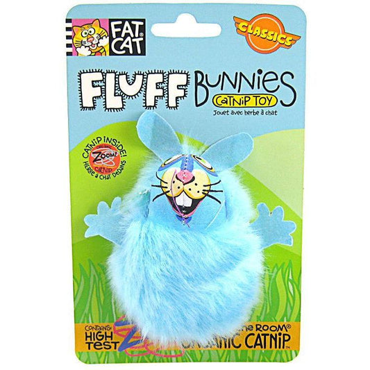 Fat Cat Fluff Bunnies Cat Toy - Assorted-Cat-Fat Cat-Fluff Bunnies Cat Toy-