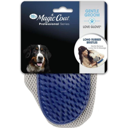 Four Paws Magic Coat Professional Series Gentle Groom Love Glove-Dog-Four Paws-1 count-