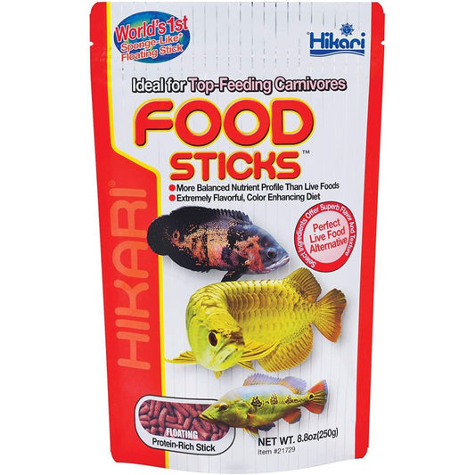 Hikari Food Sticks for Top Feeding Carnivorous Fish-Fish-Hikari-8.8 oz-