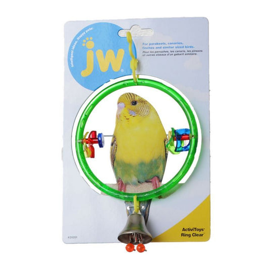 JW Insight Clear Ring Bird Perch-Bird-JW Pet-Clear Ring Bird Perch-