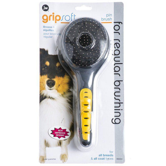 JW Gripsoft Pin Brush-Dog-JW Pet-Pin Brush-