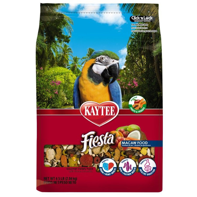 Kaytee Fiesta Max - Macaw Food-Bird-Kaytee-4.5 lbs-