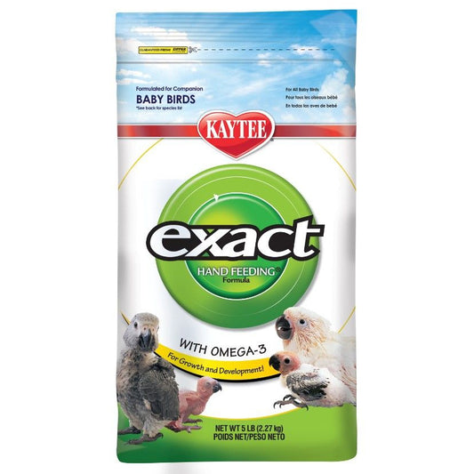 Kaytee Exact Hand Feeding Formula for All Baby Birds-Bird-Kaytee-5 lbs-