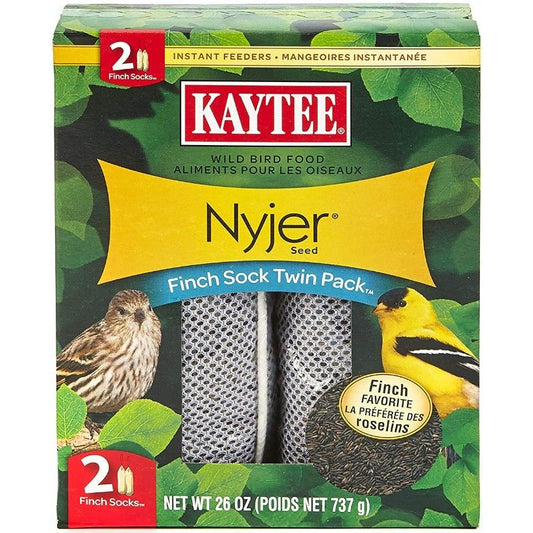 Kaytee Finch Sock Bird Feeder-Bird-Kaytee-26 oz (2 Pack)-
