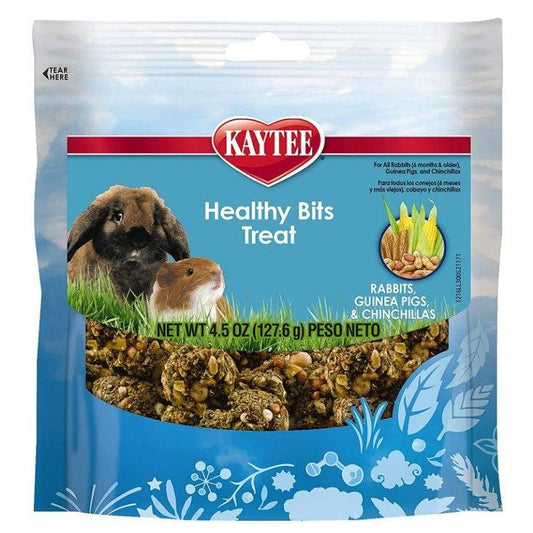 Kaytee Forti-Diet Pro Health Healthy Bits Treat - Rabbits, Guinea Pigs & Chinchilla-Small Pet-Kaytee-4.5 oz-
