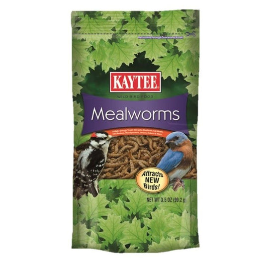 Kaytee Mealworms Bird Food-Bird-Kaytee-3.5 oz-