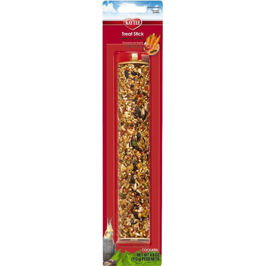 Kaytee Fiesta Fruit & Veggie Treat Stick - Cockatiel-Bird-Kaytee-4 oz-
