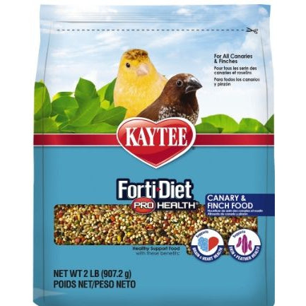 Kaytee Forti Diet Pro Health Canary & Finch Food-Bird-Kaytee-2 lbs-