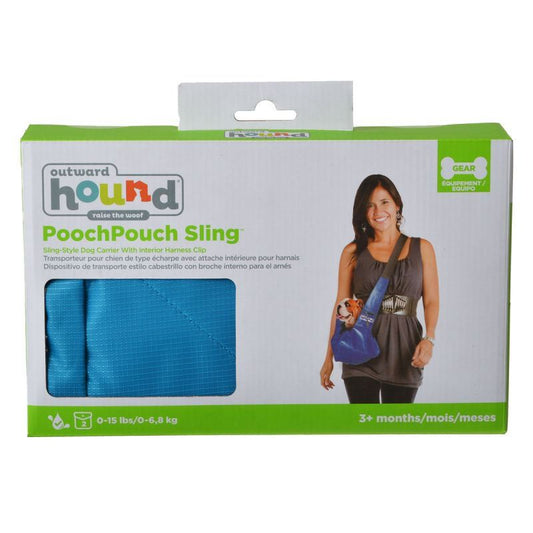 Outward Hound Sling-Go Pet Sling Carrier - Blue-Animals & Pet Supplies-BimBimPet-