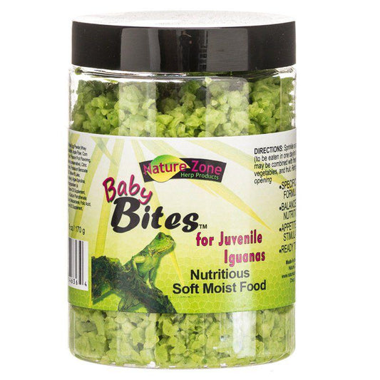 Nature Zone Nutri Baby Bites for Iguanas-Reptile-Nature Zone-6 oz-