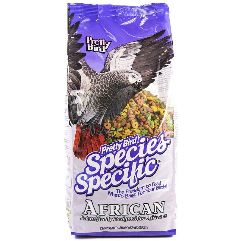 Pretty Bird Species Specific African Grey Food-Bird-Pretty Pets-8 lbs-