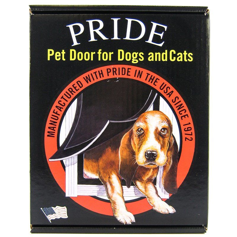 Pride Pet Doors Deluxe Pet Door-Dog-Pride Pet Doors-X-Large (14.5" Wide x 19.5" High Opening)-