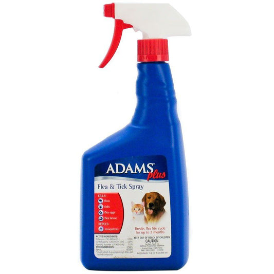 Adams Flea & Tick Spray Plus Precor-Dog-Adams-32 oz-