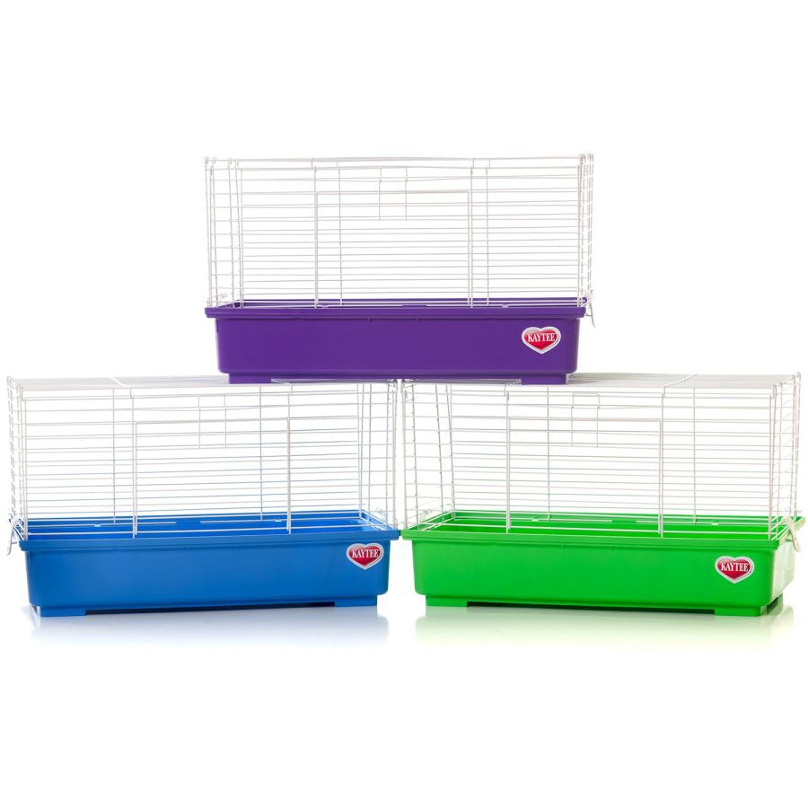 Kaytee My First Home - (Assorted Colors)-Small Pet-Kaytee-Medium - 24"L x 12"W x 14"H (3 Pack)-