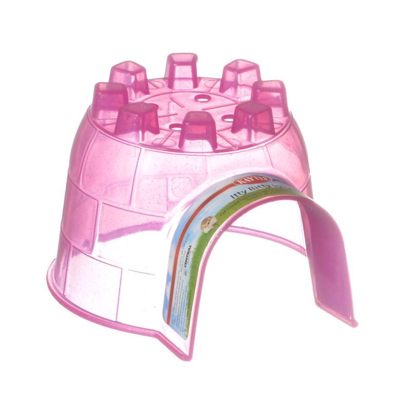 Kaytee Small Animal Igloo Hide Out-Small Pet-Kaytee-Itty Bitty Igloo (4"L x 4.5"W x 3"H)-