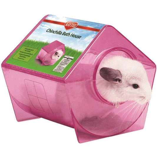 Kaytee Chinchilla Bath House-Small Pet-Kaytee-9"L x 9"W x 9"H-