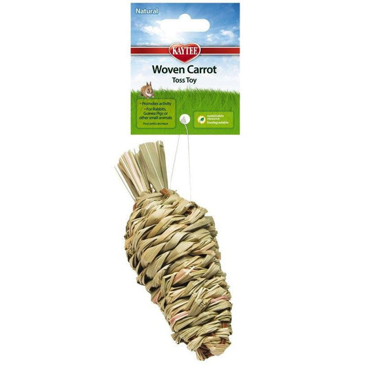 Kaytee Natural Woven Carrot Toy-Small Pet-Kaytee-Woven Carrot Toy-