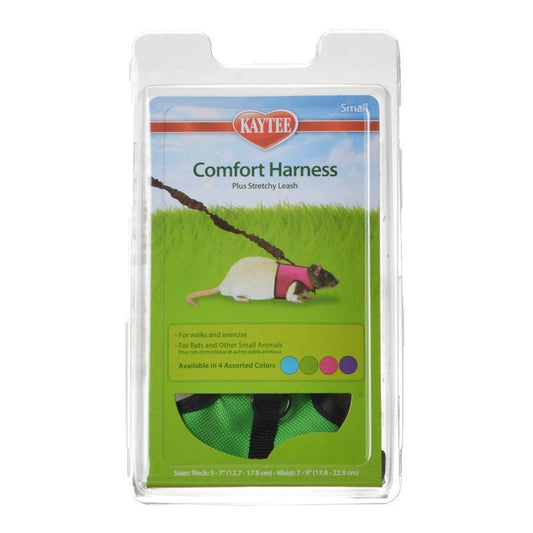 Kaytee Comfort Harness with Safety Leash-Small Pet-Kaytee-Small (5"-7" Neck & 7"-9" Waist)-