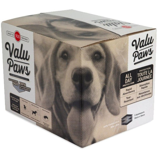 Precision Pet ValuPaws Training Pads-Dog-Precision Pet-22" Long x 22" Wide (100 Pack)-