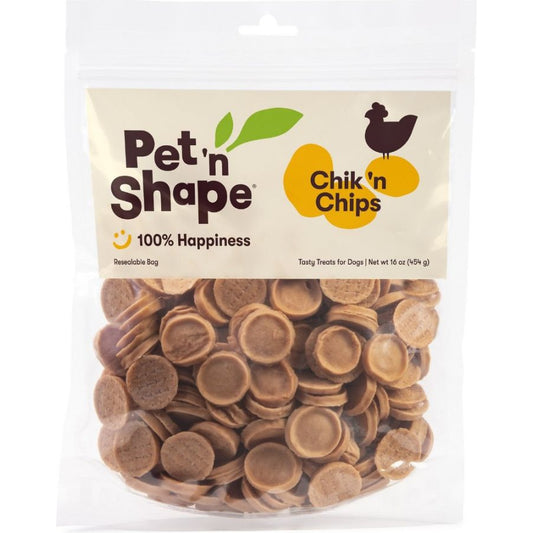 Pet 'n Shape Chik 'n Chips Dog Treats-Dog-Pet 'n Shape-16 oz-