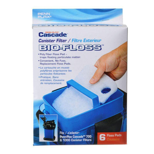 Cascade Canister Filter Bio-Floss-Fish-Cascade-700 & 1000 Bio Floss (6 Pack)-
