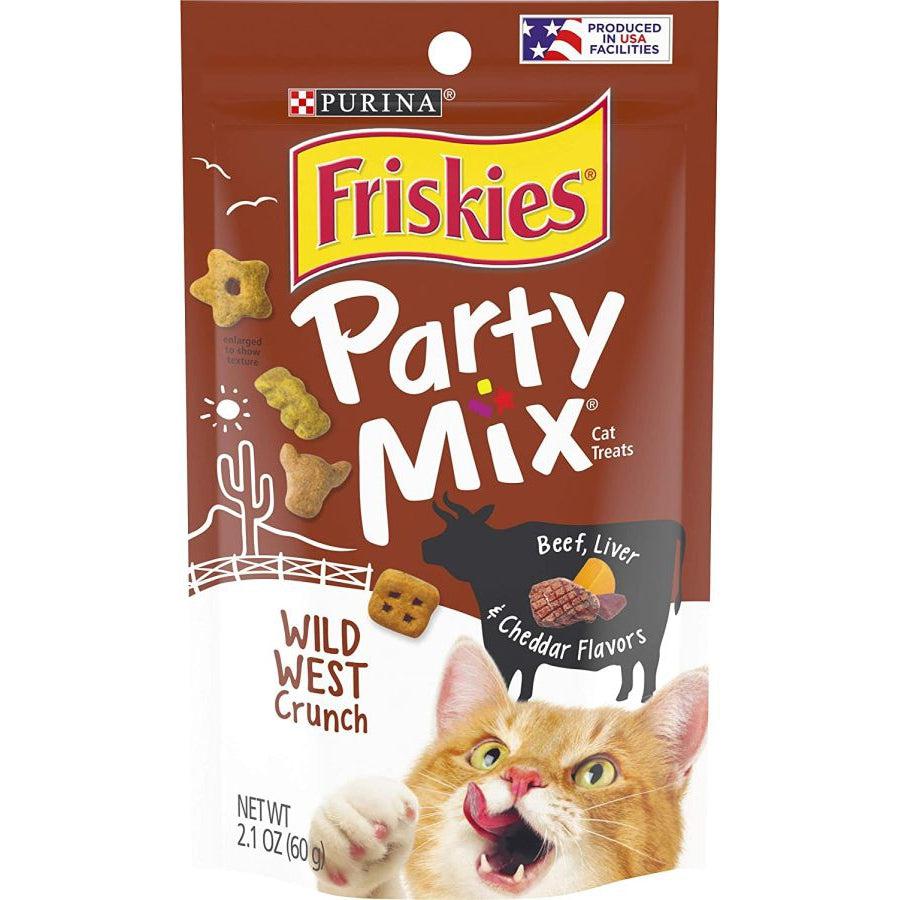 Friskies Party Mix Wild West Crunchy Cat Treats-Cat-Friskies-2 oz-