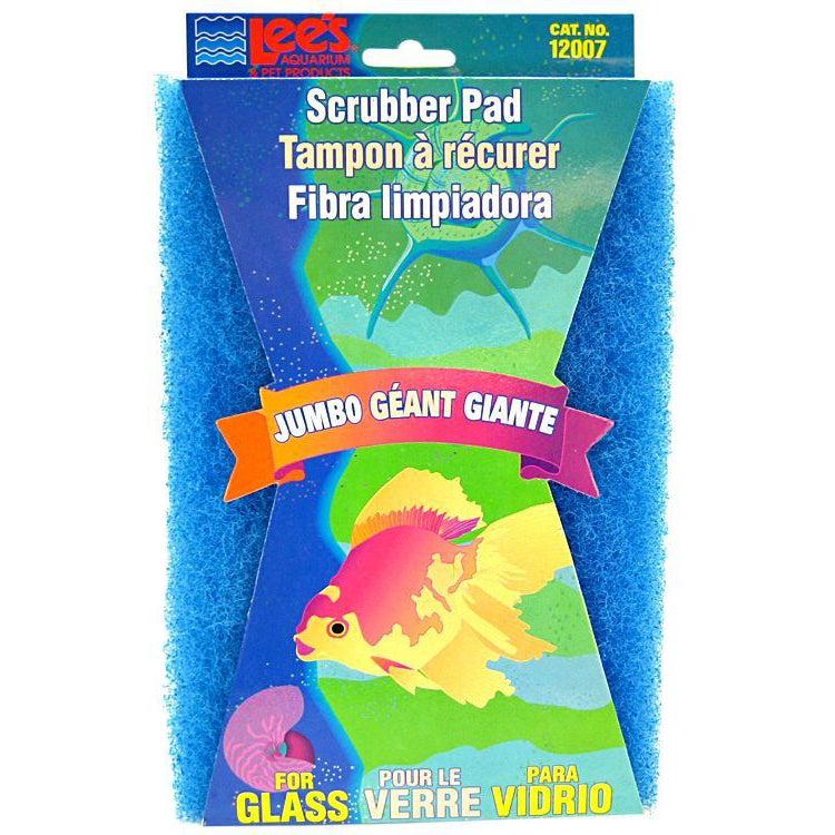 Lees Jumbo Size Scrubber - Glass-Fish-Lee's-Jumbo Glass Scrubber-