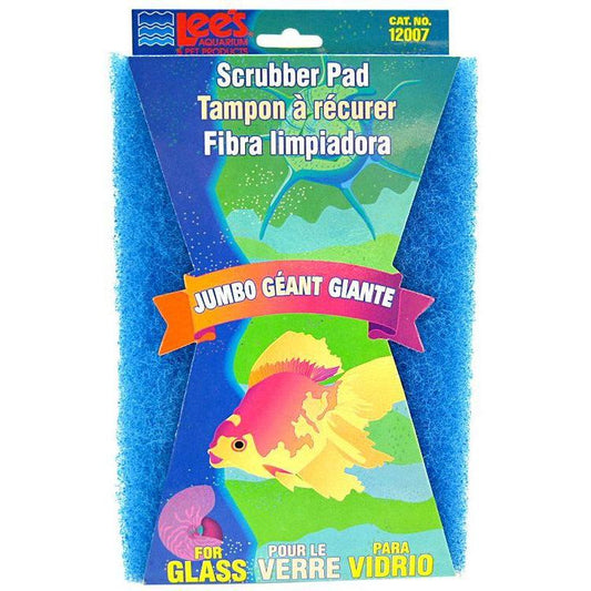 Lees Jumbo Size Scrubber - Glass-Fish-Lee's-Jumbo Glass Scrubber-