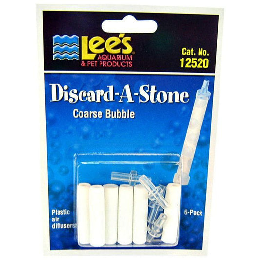 Lees Discard-A-Stone Coarse Bubble-Fish-Lee's-6 Pack-