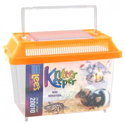 Lees Kritter Keeper with Lid-Small Pet-Lee's-Mini - 7.13"L x 4.38"W x 5.5"H-