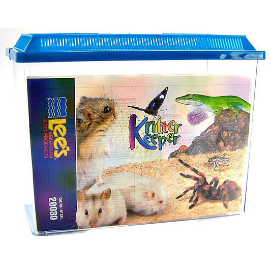Lees Kritter Keeper with Lid-Small Pet-Lee's-X-Large - 15.87"L x 8.37"W x 12.08"H-