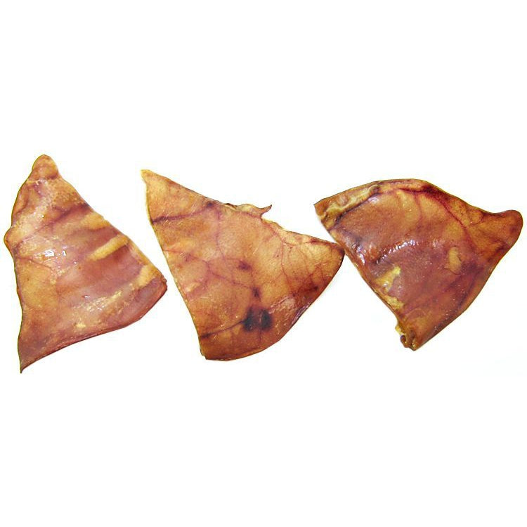 Smokehouse Treats Plain Pig Ears-Dog-Smokehouse-100 Pack-
