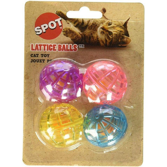 Spot Spotnips Lattice Balls Cat Toys-Cat-Spot-4 Pack-