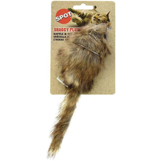 Spot Fur Mouse Cat Toy - Assorted-Cat-Spot-4.5" Long-