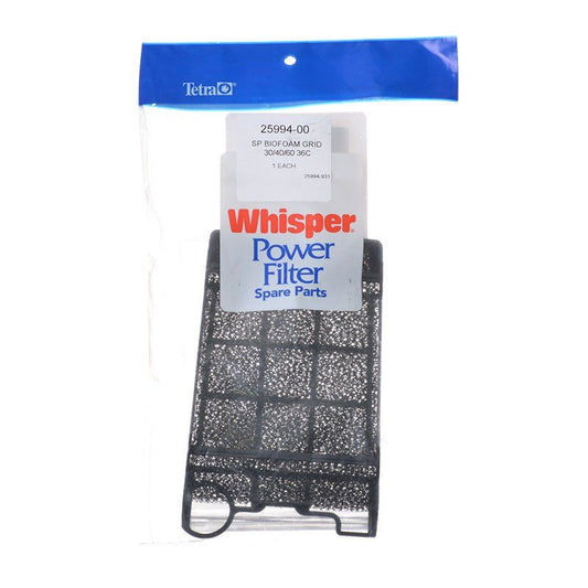 Tetra Whisper Bio Foam Grid Filter Replacement Kit-Fish-Tetra-Whisper 30, 40 & 60 Bio Foam Grid-