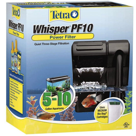 Tetra Whisper PF10 Power Filter-Fish-Tetra-PF10 (5-10 Gallon Aquariums)-