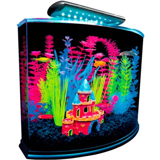 GloFish Aquarium Kit with LED Lighting-Fish-GloFish-5 Gallons-