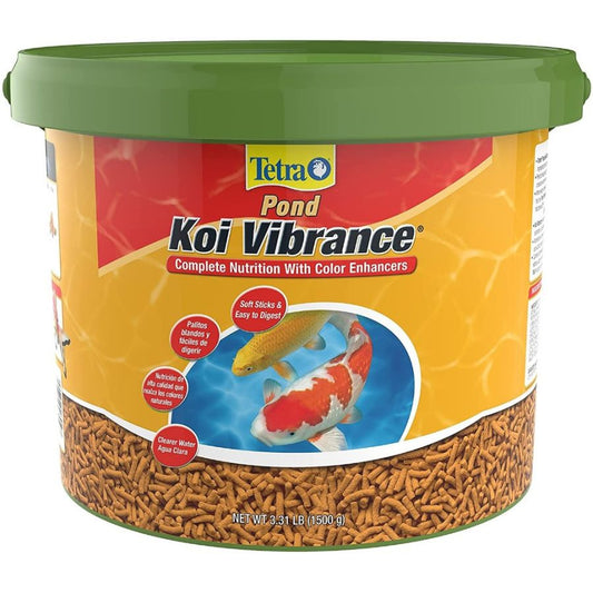 Tetra Pond Koi Vibrance Fish Food - Color Enhancing-Fish-Tetra Pond-3.08 lbs-
